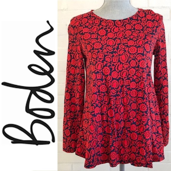 Boden Tops - BODEN * PRINT TOP